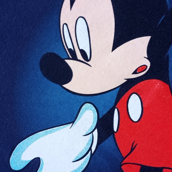 Vintage 80 90's Walt Disney MICKEY Mouse All Over Print Orlando Florida T-Shirt - Picture 6 of 8